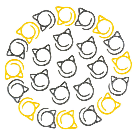 Maskemarkører i Metal - Halloween Cat - Hobbii