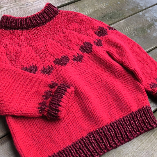 XmasHearts - Børnesweater