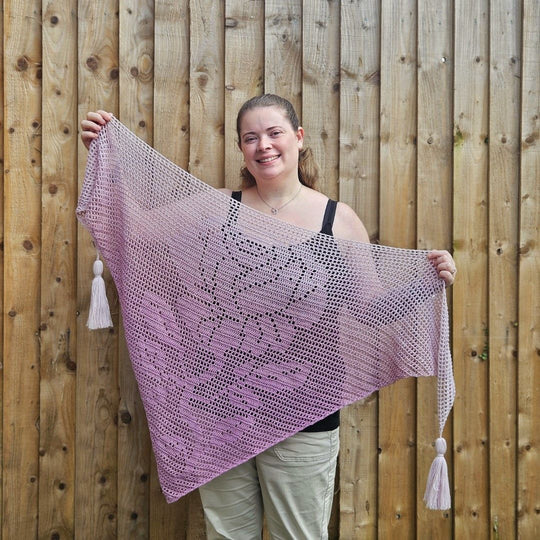 Pastello Rosa - Sjal