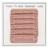 

PU Læder Label "Handmade" 5 x 1,5 cm - Go Handmade
1