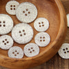 

Glitter Knapper - Sølv - Flere Størrelser - Go Handmade
5