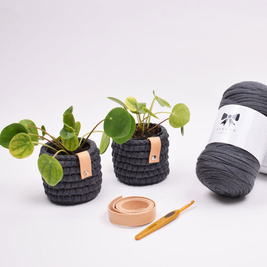 Hæklet Ribbon Skjuler - Lille