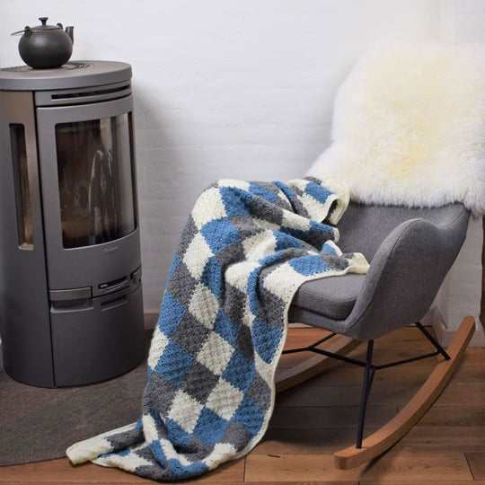 Hæklet “C2C” tæppe