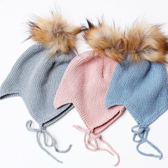 

Strikket djævlehue - Bomuld
2