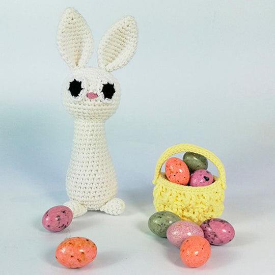 Påskehare med kurv