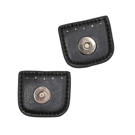 Magnetknap i PU – 4 cm - Go Handmade