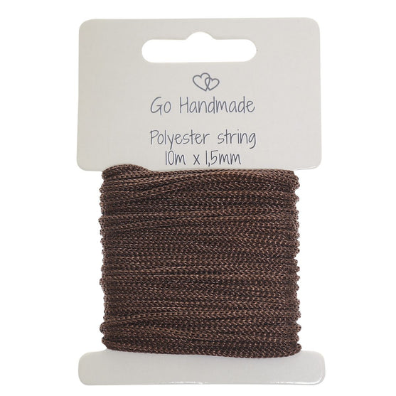 

Polyestersnor - Go Handmade
1