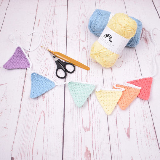 Rainbow mini vimpelranke