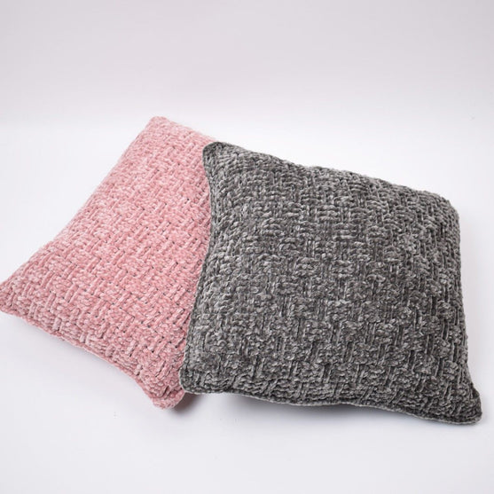 

Velvet Flettet Pude - Kvadrat
3