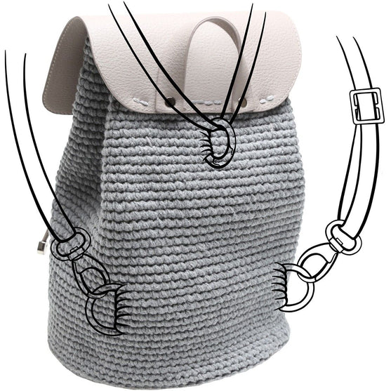 

Rygsæk på rund base
2