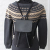 

Taske Flap m/Magnetisk Knap - Beige/Sølv - Go Handmade
8