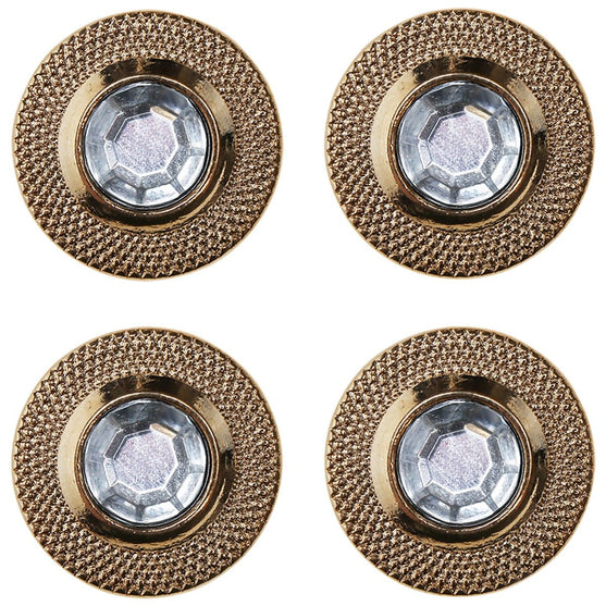 

Bling Knapper - 17 mm - 4 stk. - Go Handmade
1