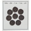 

Glitter Knapper - Sorte - Flere Størrelser - Go Handmade
1