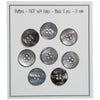 

Perlemor Knapper - Sorte - Go Handmade
1