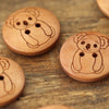 

Dyreknapper - 17 mm - Go Handmade
2