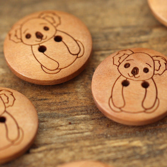 

Dyreknapper - 17 mm - Go Handmade
2