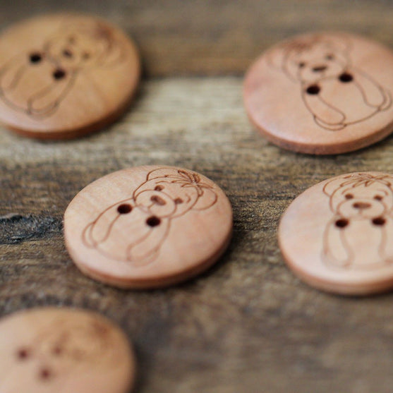 

Dyreknapper - 17 mm - Go Handmade
5