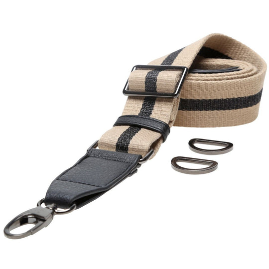 Taskeskulderrem i Bomuld - Justerbar 80–125 cm x 38 mm - Go Handmade