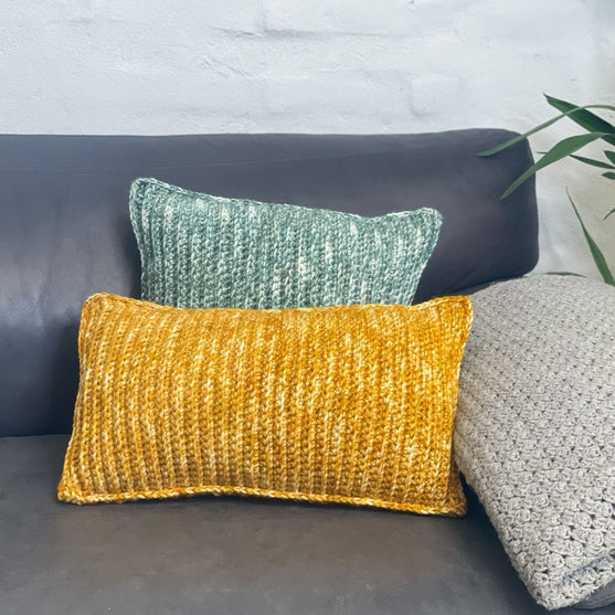 

Amigo Chunky Aquarelle Rib pude - Aflang
3