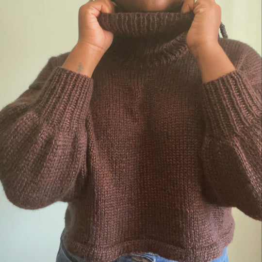 Bleecker Street - Rullekravesweater