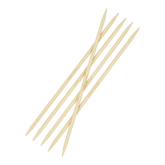 Bamboo Strømpepinde - 20 cm - Hobbii