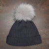 

Pompon m/knap, Grå, large - Go Handmade
3