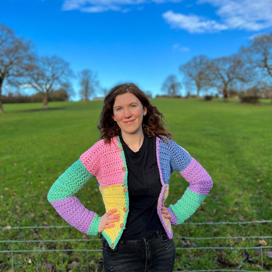Pastel Patches - Cardigan