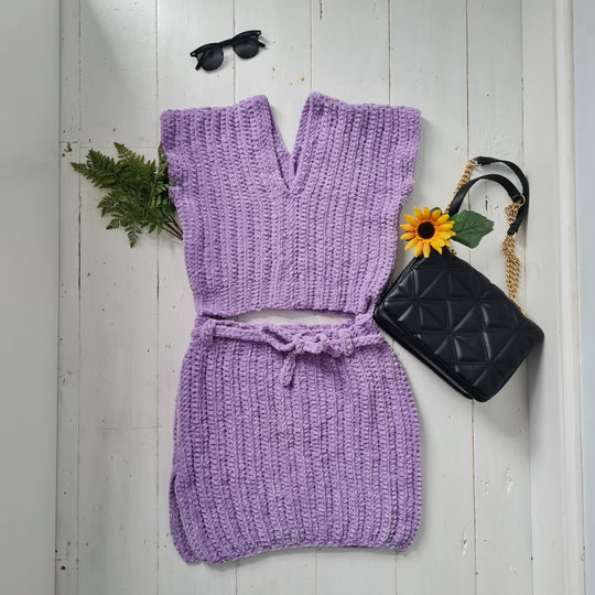 Lauren - Top og nederdel