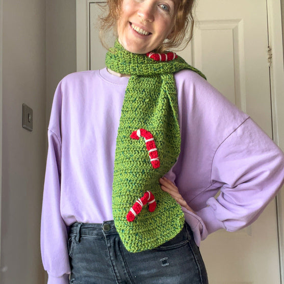 

Candy Canes - Tørklæde
3