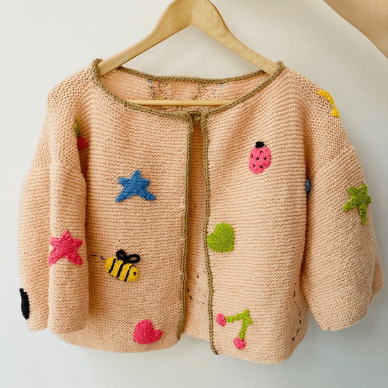

Applique Jacket - Børnecardigan
1