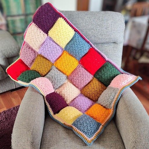 Soft Squares - Polstret tæppe