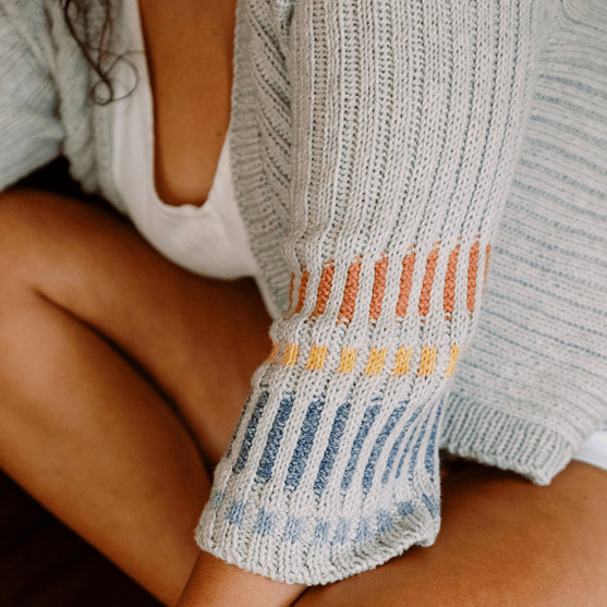 

Fusing Cardigan - Åben Cardigan med Bindebælte
8