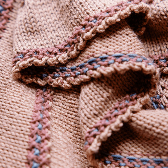 

Dalle de Verre - Top med Flæseærmer
3