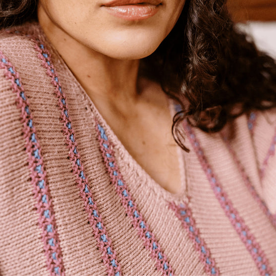 

Dalle de Verre - Top med Flæseærmer
8