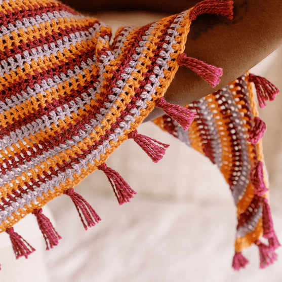 

Confetti Glass - Trekantet Sjal
4