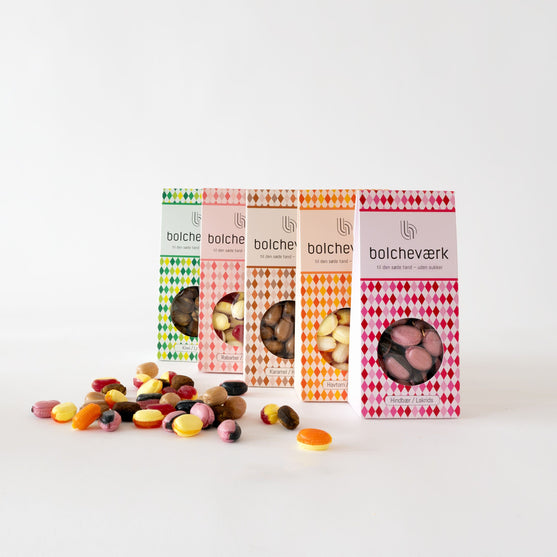 

Rabarber & Vanilje - Sukkerfri Bolcher - Bolcheværk
2