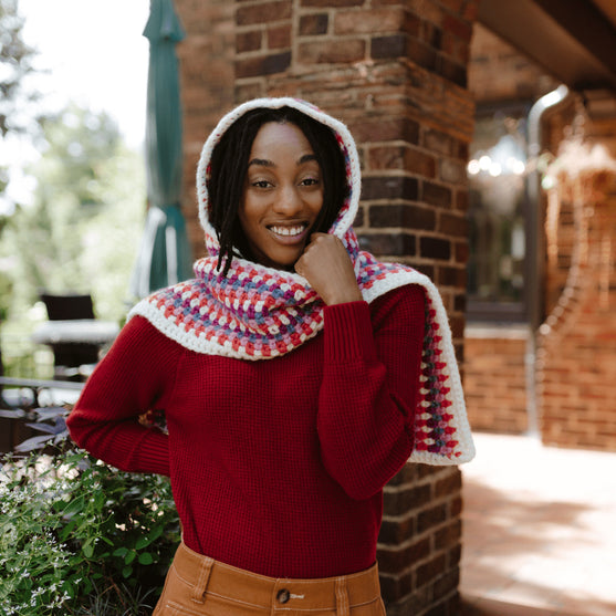 

OMG - Tørklæde med Hætte
4