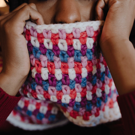 

OMG - Tørklæde med Hætte
6