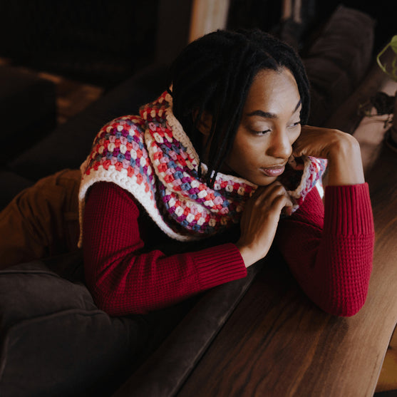 

OMG - Tørklæde med Hætte
7