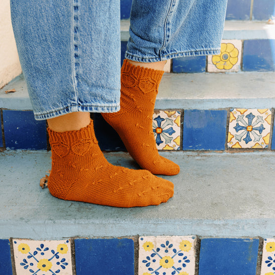 

Oak Seed - Strømper i strukturstrik
3