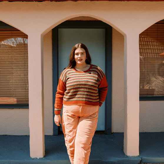 

Lurdes - Chevron Sweater
2