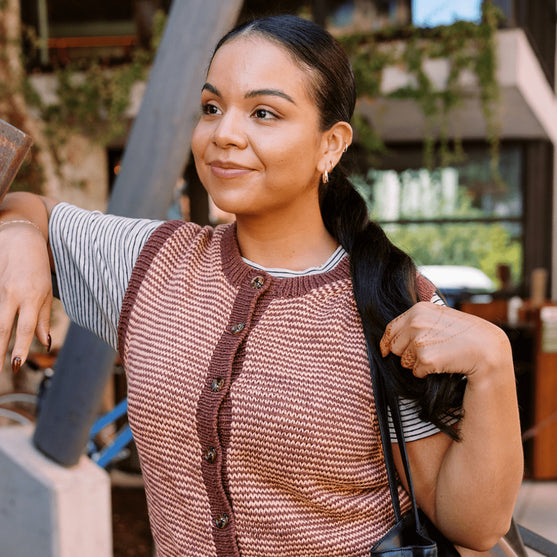 

Bittern - Stribet Vest
2