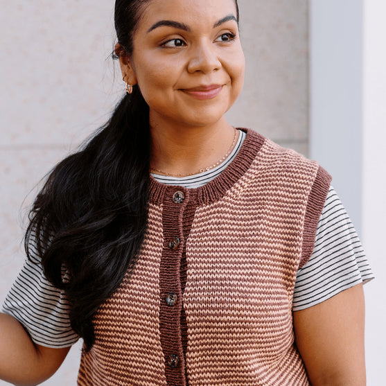 

Bittern - Stribet Vest
6