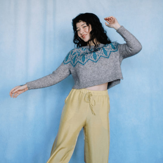 

Arima - Sweater i Flerfarvestrik
5