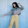

Arima - Sweater i Flerfarvestrik
5