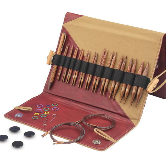 

Ginger Regal - Korte Udskifteligt Rundpindesæt - Birk - KnitPro
1