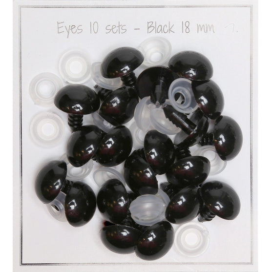 

Sikkerhedsøjne - 18 mm - Go Handmade
1