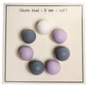 

Silikone Perler, 15 mm, 7 stk. - Go Handmade
1
