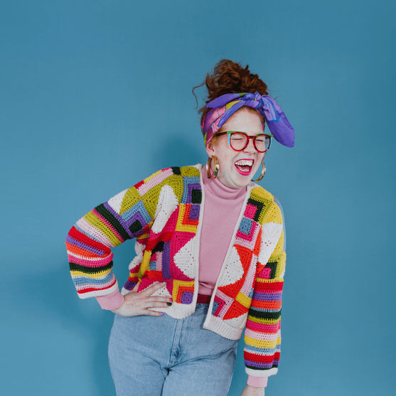 

No Shades of Grey - Cardigan - Hækling
1