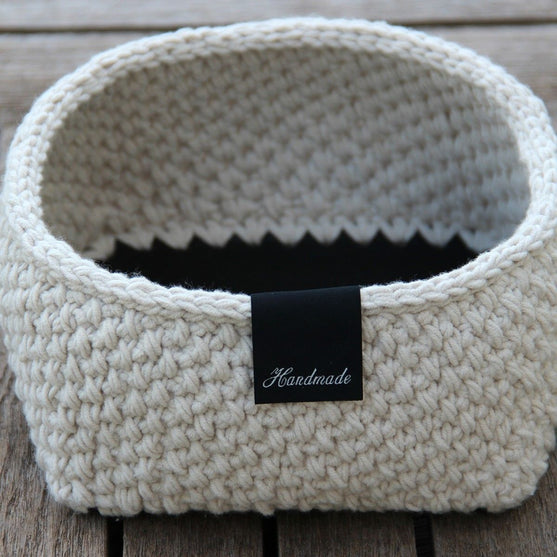 

Moss Stitch Kurve - Firkantede
2